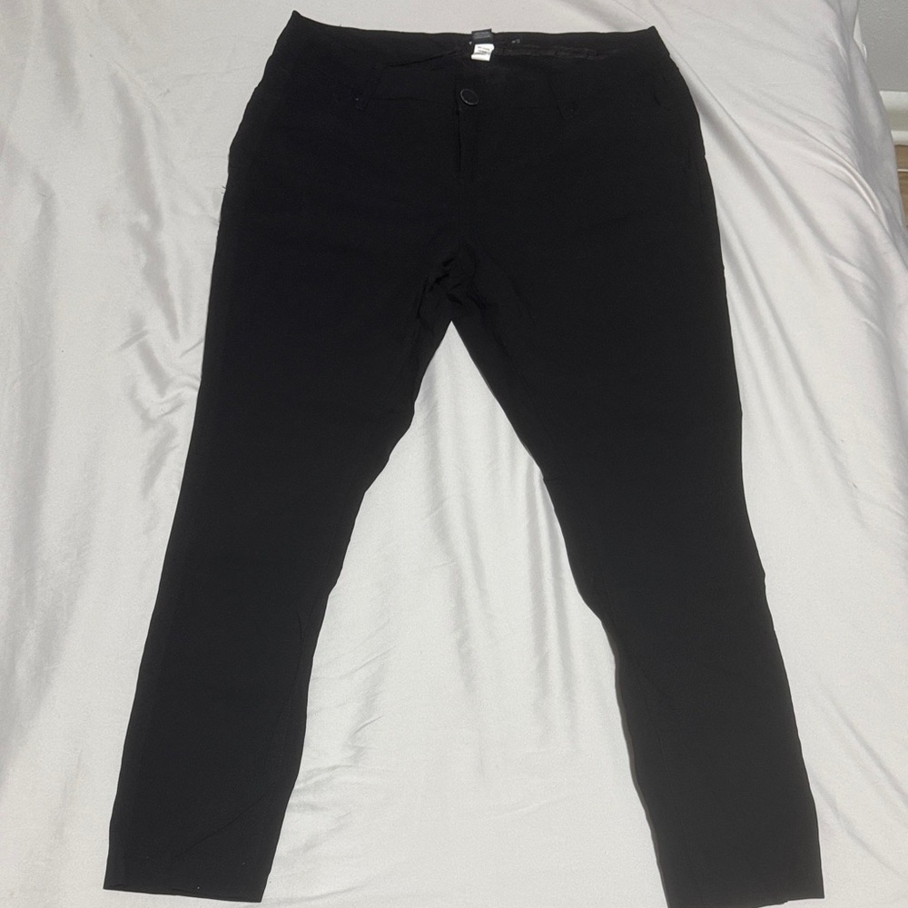 Torrid Classic Black Trousers